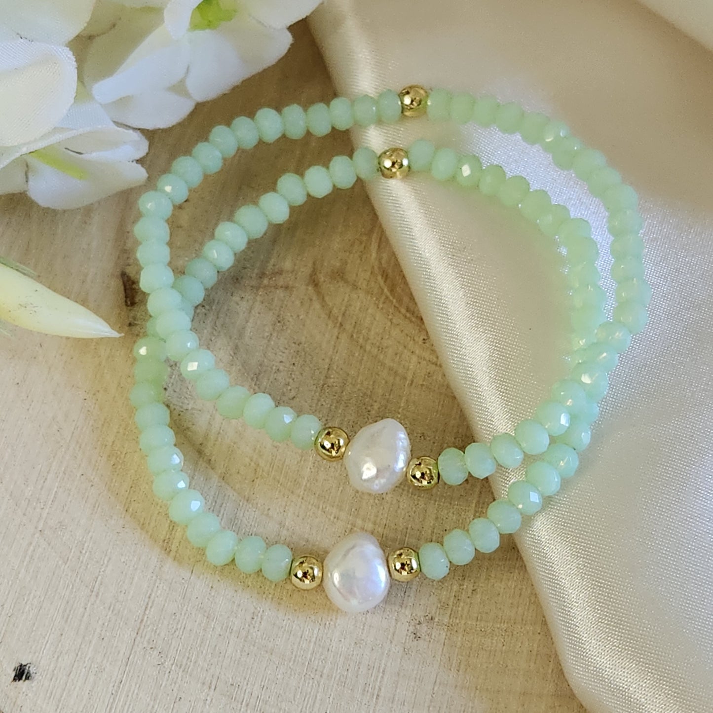 Single Pearl Bracelets