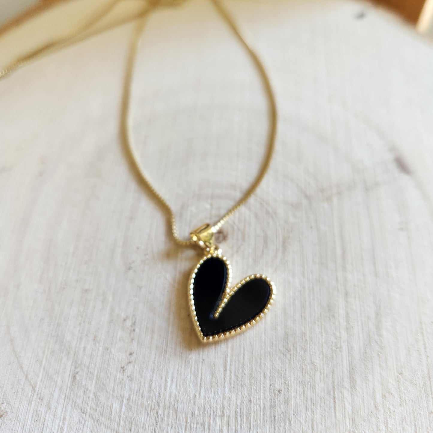 Necklaces heart color